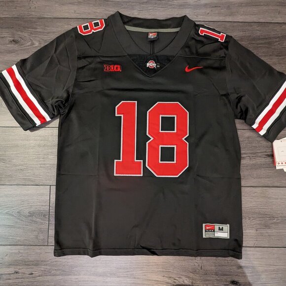Other - Marvin Harrison #18 Ohio State Buckeyes Black Football Jersey